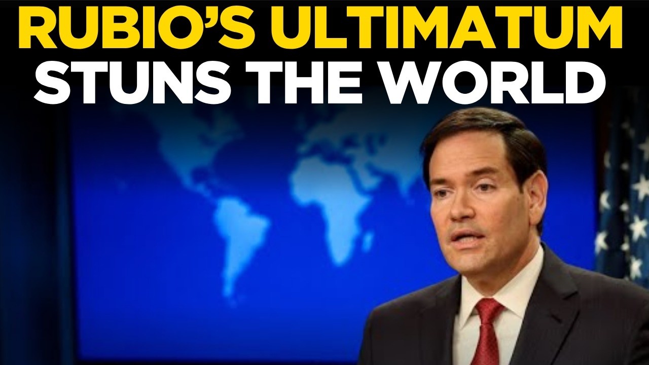 US NEWS LIVE: Rubio&rsquo;s Explosive Iran Warning Shocks World | Marco Rubio LIVE | World News LIVE