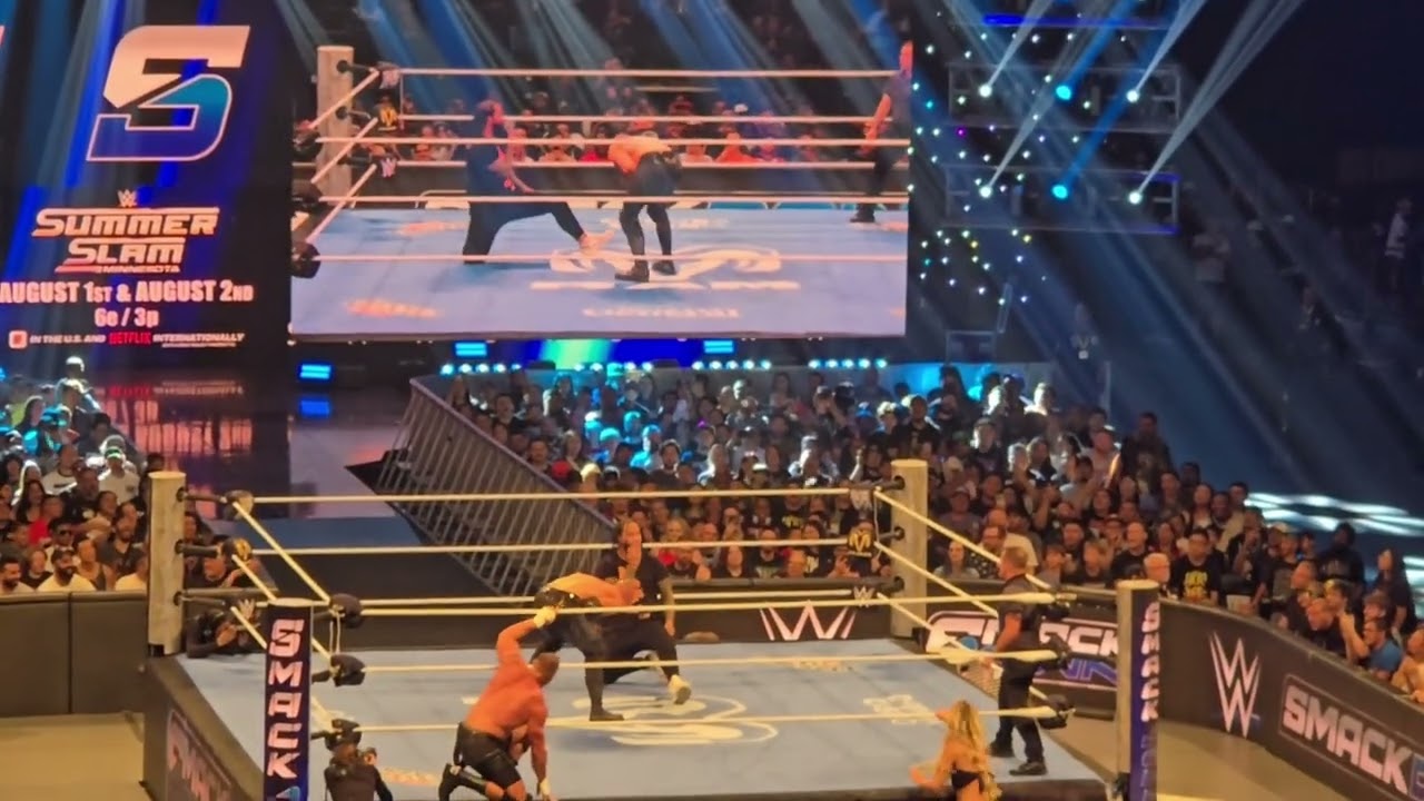 The Usos vs. The Vision (Off-Air Full Match) - WWE SmackDown at Oakland, CA 07/24/2026
