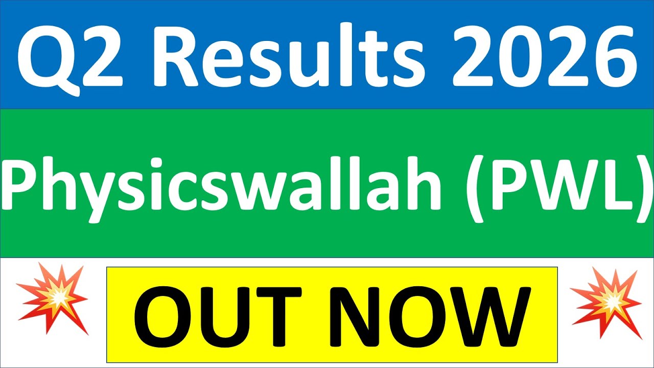Physicswallah Q2 results 2026 | PWL results today | Physicswallah Share News | PWL Share latest news