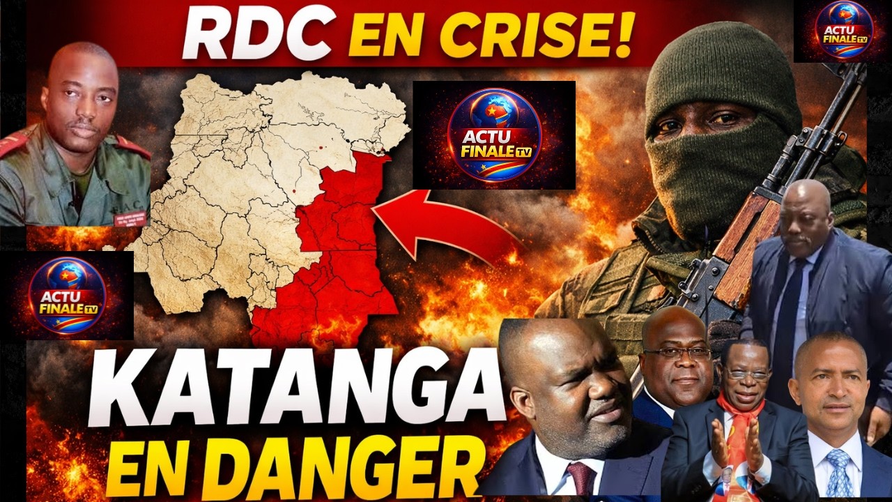 ⚠️ RDC : LE KATANGA AU BORD DE L’EXPLOSION ! NOUVELLE RÉBELLION— l’AFC/M23 SORT DU SILENCE.