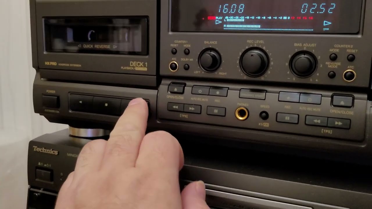 Technics RS TR 979 BIAS ADJUST