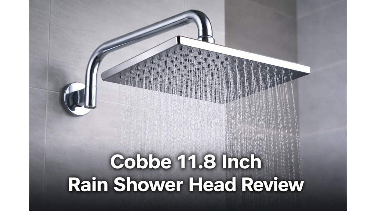 🚿 Cobbe 11.8 Inch Rain Shower Head Review 💧