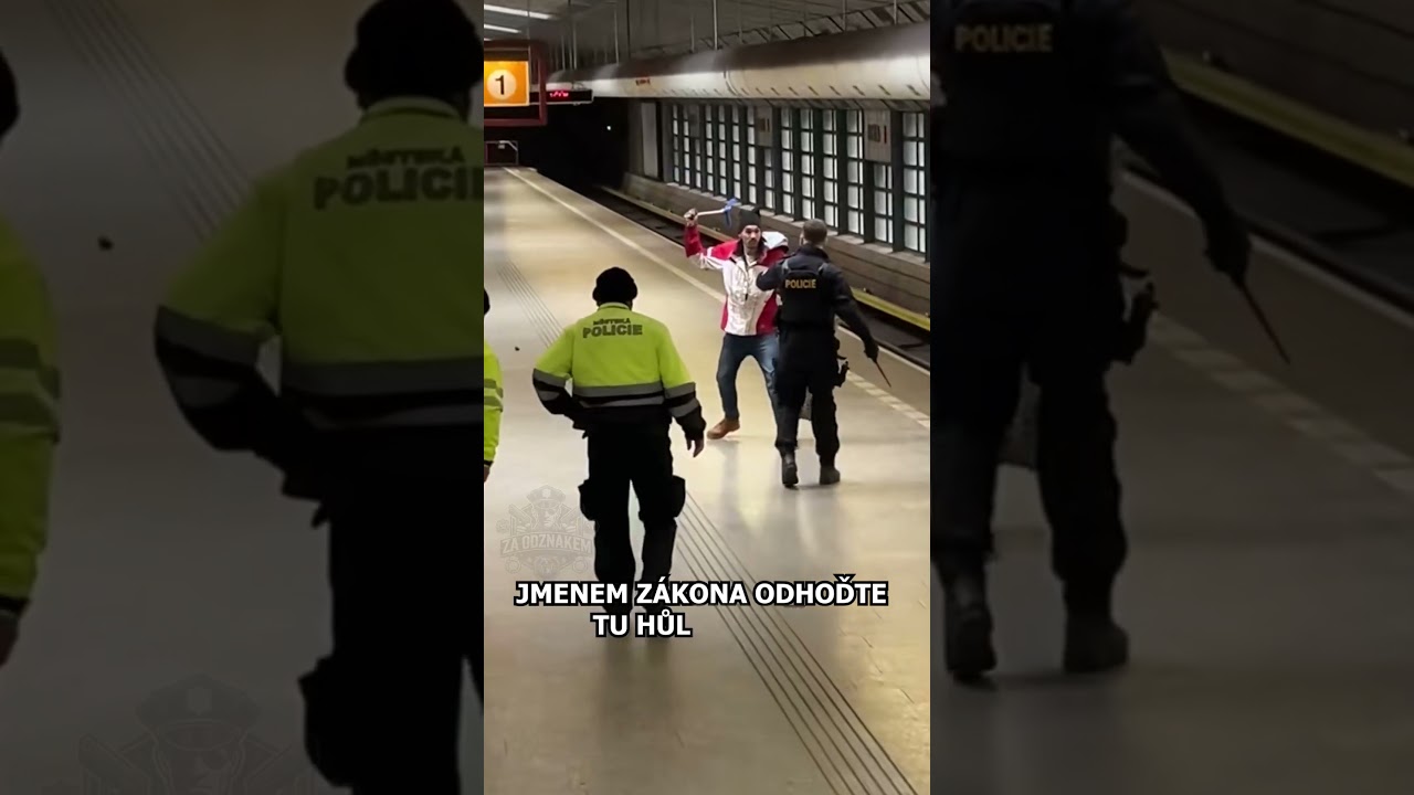 🚇 Cizinec &uacute;točil v pražsk&eacute;m metru! Policie zasahovala! 🚔💥