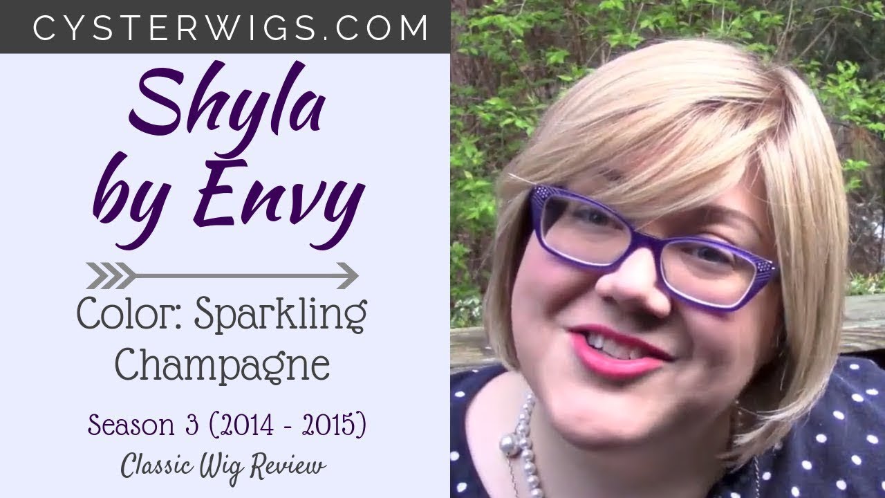 CysterWigs Wig Review: Shyla by Envy, Color: Sparkling Champagne [S3E184 2015]
