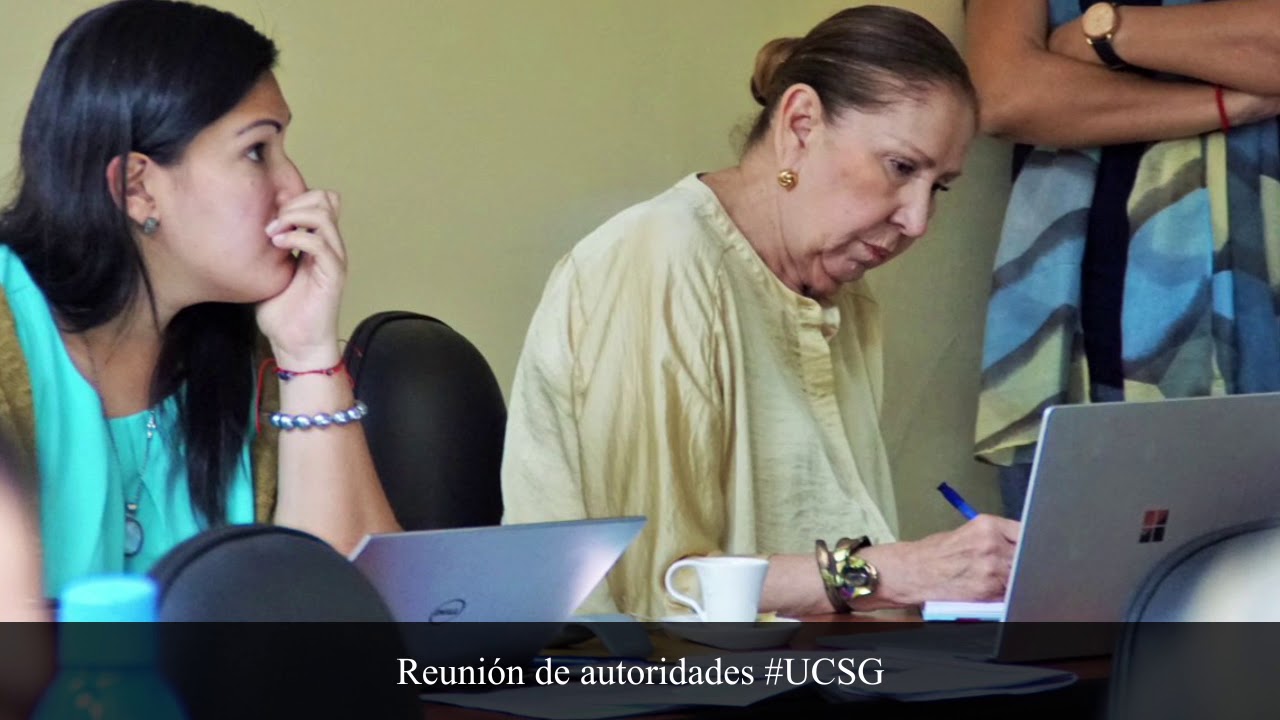 Reuni&oacute;n de autoridades #UCSG