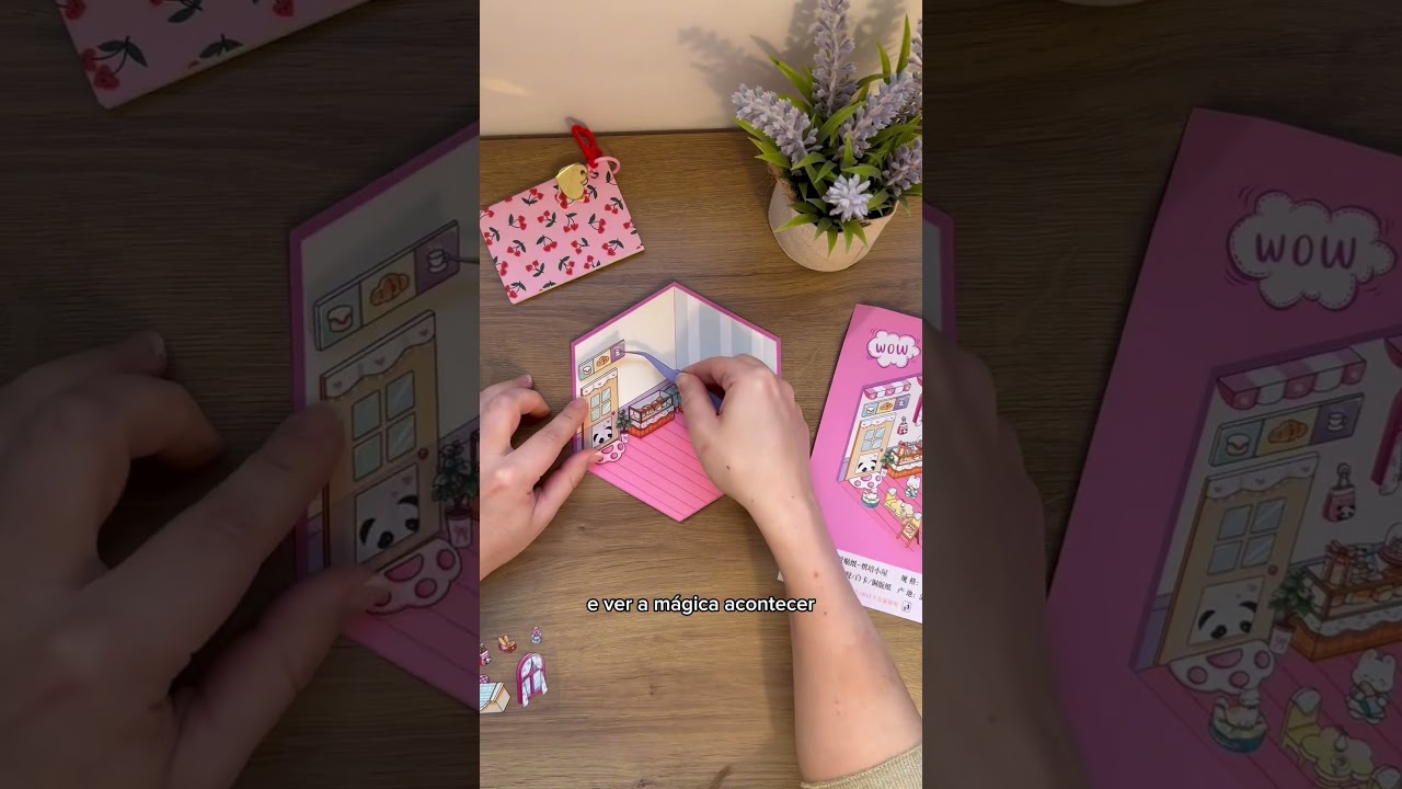 Os adesivos de ambiente 3D s&atilde;o perfeitos, com muuuito detalhe 🫶