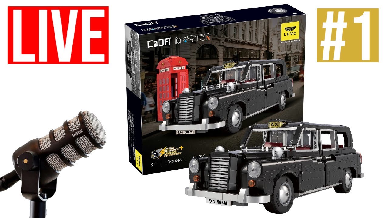 CaDA LEVC London Taxi LIVE build - 1 | Set C62004W