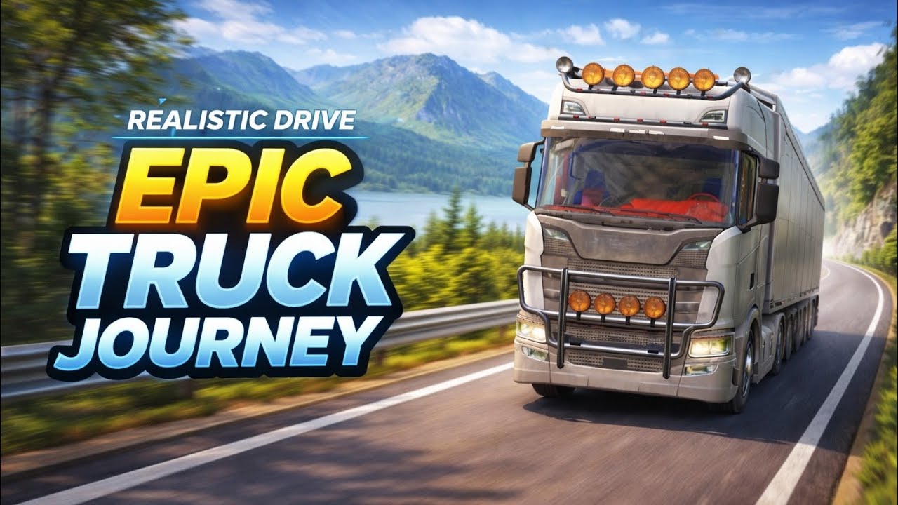 Truck of Europe 3 epic truck journey long drive 