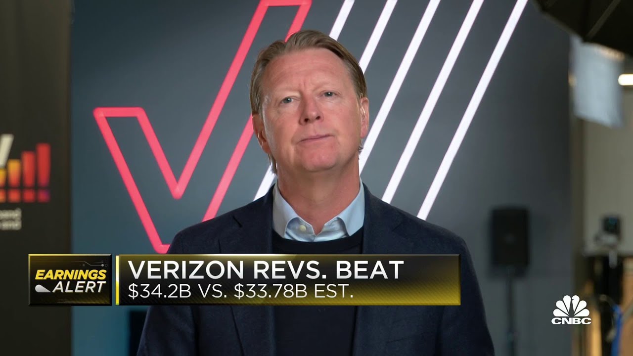 Verizon CEO Hans Vestberg discusses earnings, price increases and health of US consumer