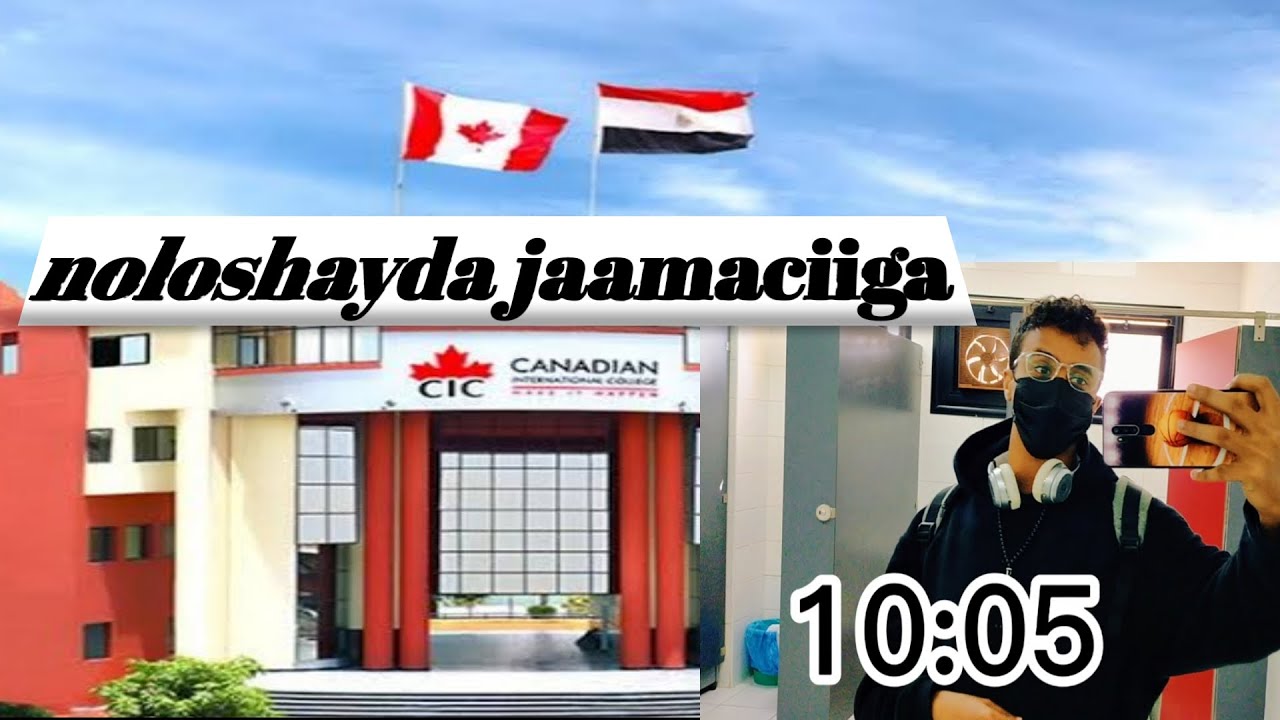 A Day In The Life At [CANADIAN INTERNATIONAL COLLEGE]...#VLOG                     Maalin noloshayda.