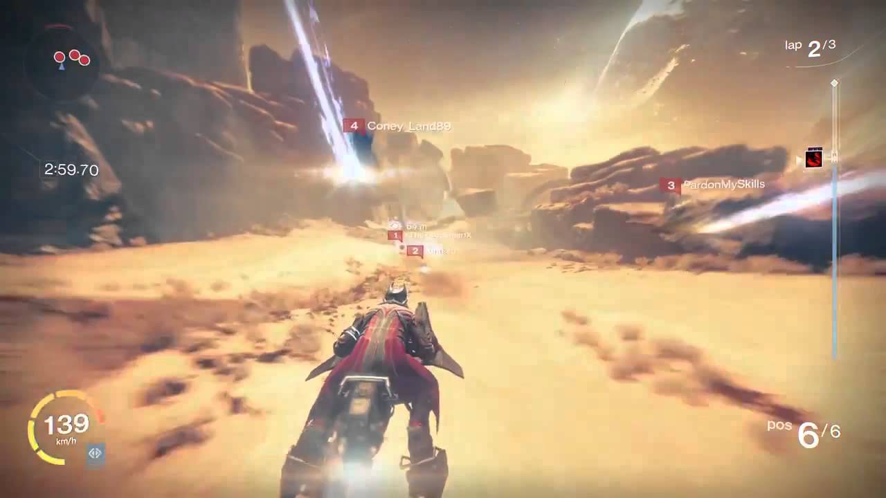 Sparrow Racing in Destiny