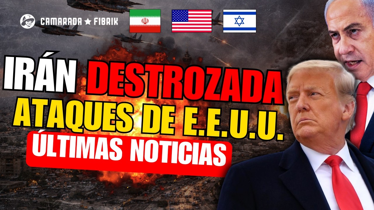 IRÁN ¿AL LÍMITE? INTENSOS BOMBARDEOS SONTRA THERÁN I ISRAEL Y E.E.U.U. NO PARAN DE ATACAR
