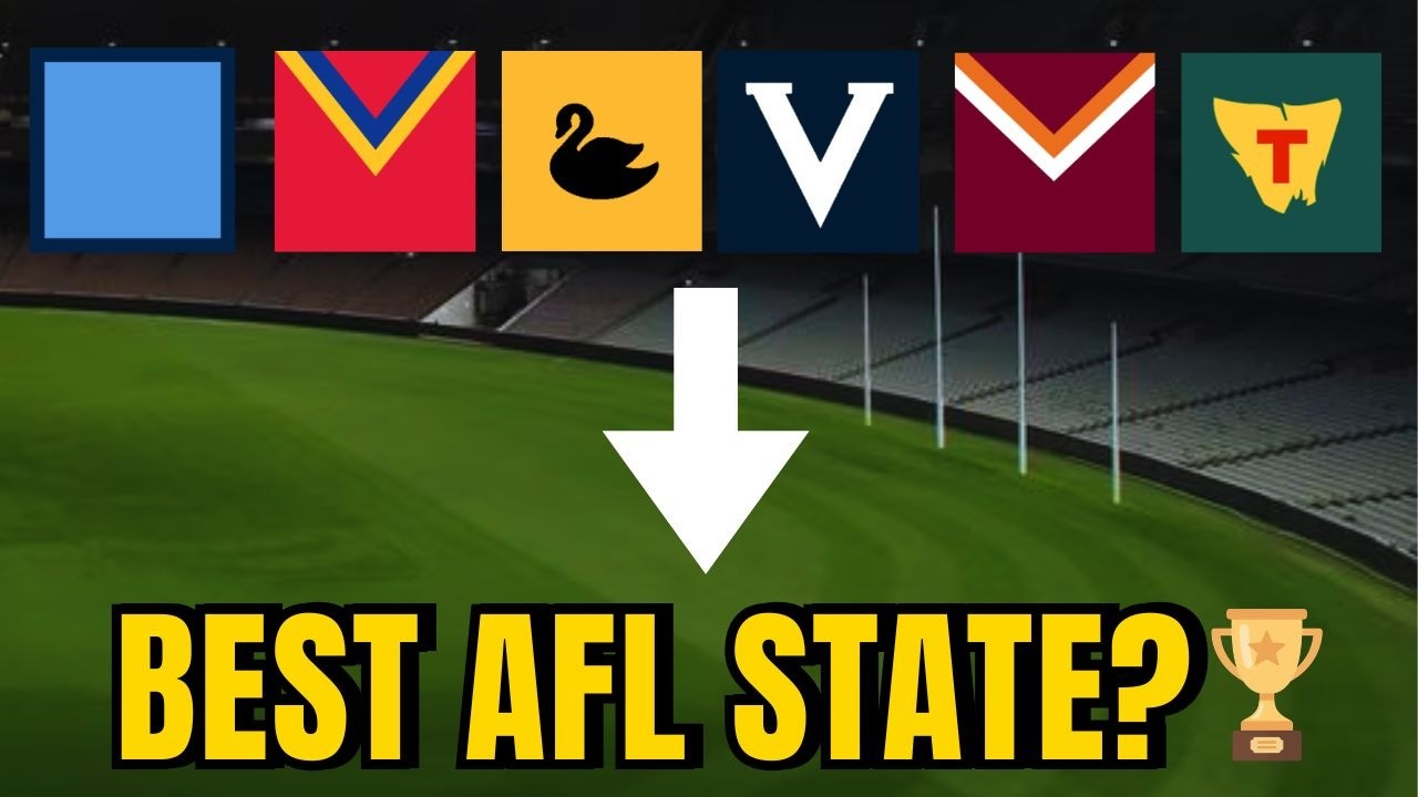Я создал и смоделировал соревнование AFL State of Origin!