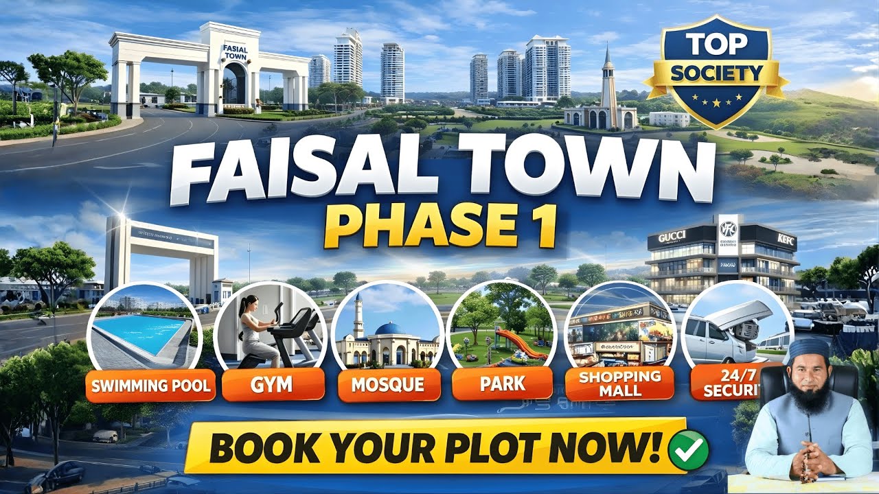 Faisal Town Phase 1 Islamabad | Prime Location 2026