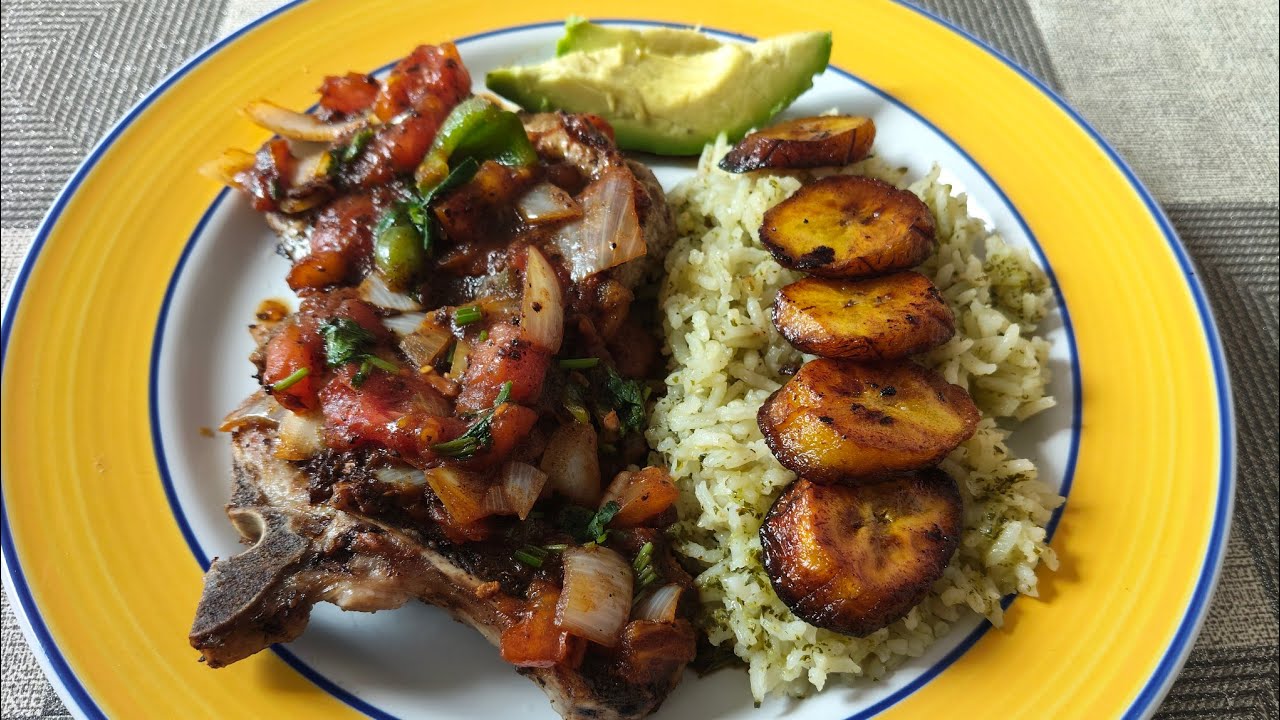 💥Chuletas de Cerdo a la Mexicana.