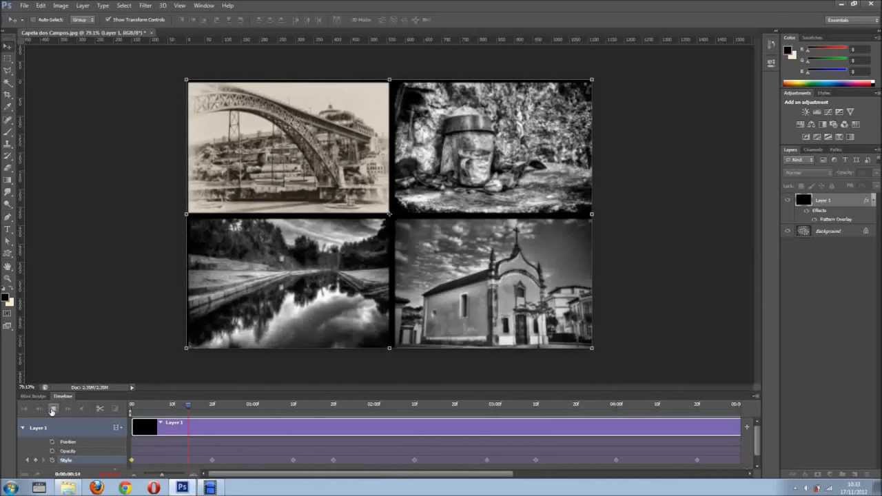 Dynamic Slideshow in Photoshop