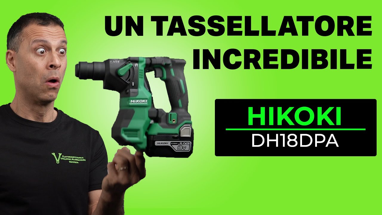 Il tassellatore HIKOKI DH18DPA vale davvero il suo prezzo? - Recensione in italiano