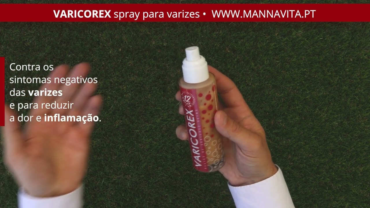Varicorex Spray terapêutico • Contra varizes com o poder combinado das ervas medicinais