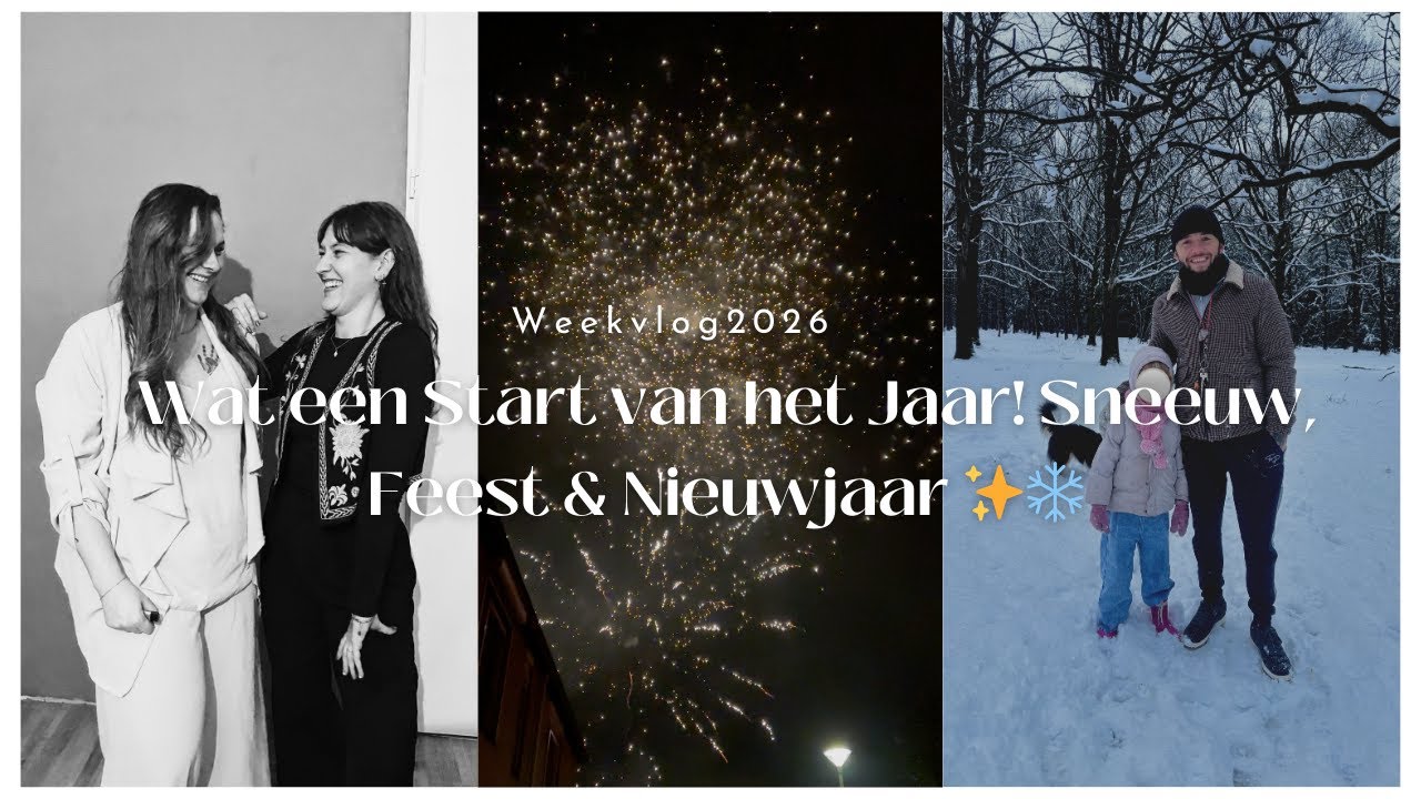 Nieuwjaar, Sneeuw & Verrassingsfeestje | Weekvlog