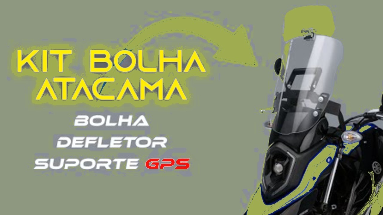 bolha atacama parts crosser com suporte gps