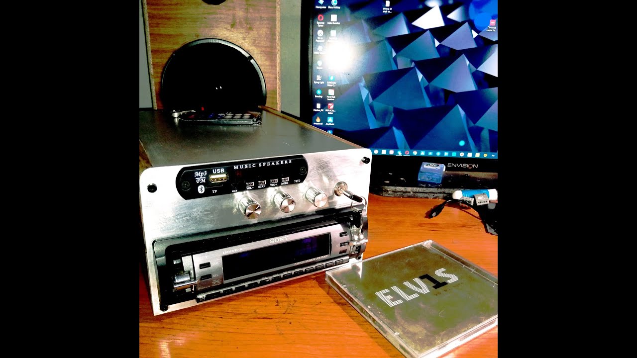 "Мини музыкальный центр , своими руками" или как я провёл новогодние праздники 😁