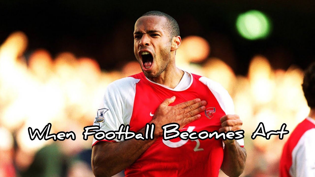 Thierry Henry when football becomes art