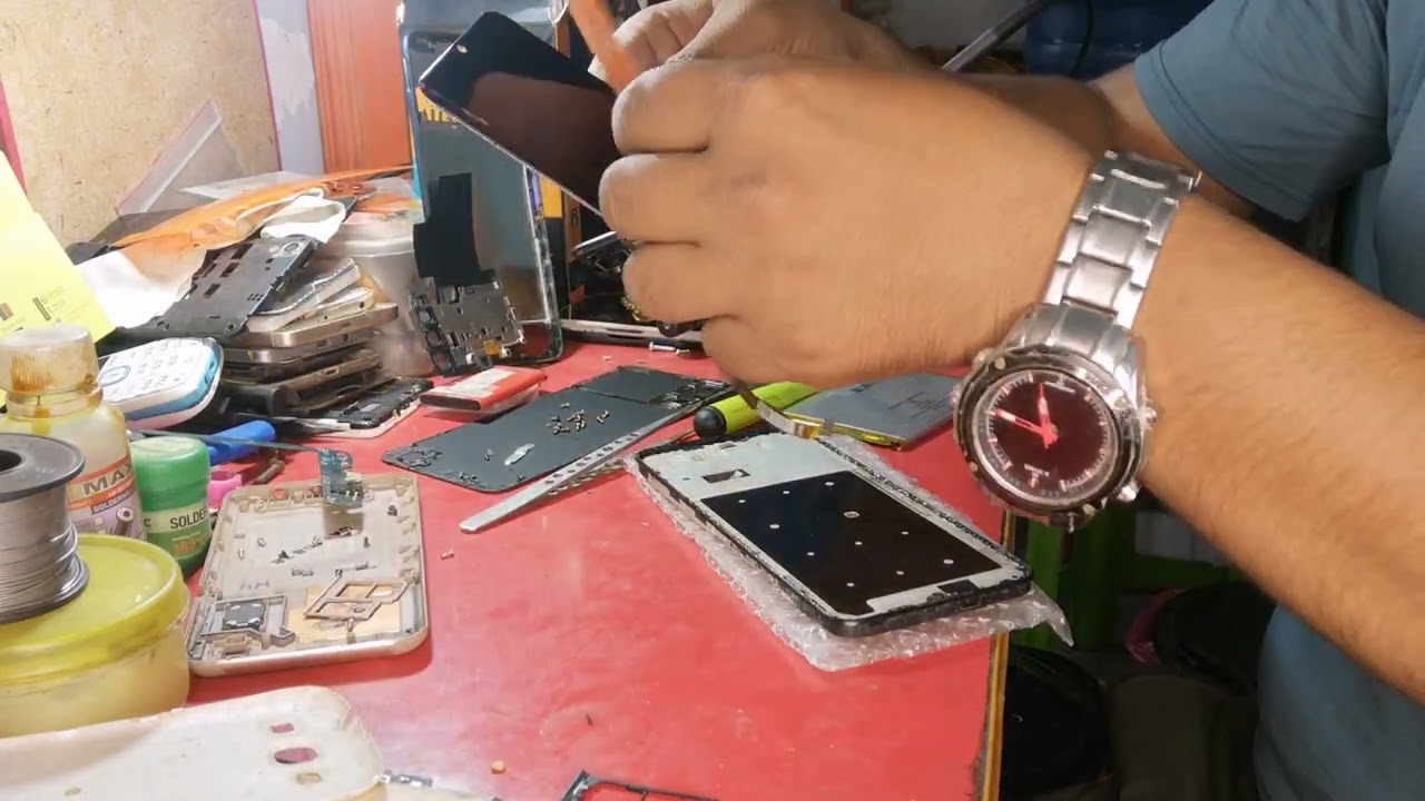 मोबाइलको स्कृन निस्कने समयको समाधान / display promblem vivo y12g(v2068) Disassembly/assembly#Butwal