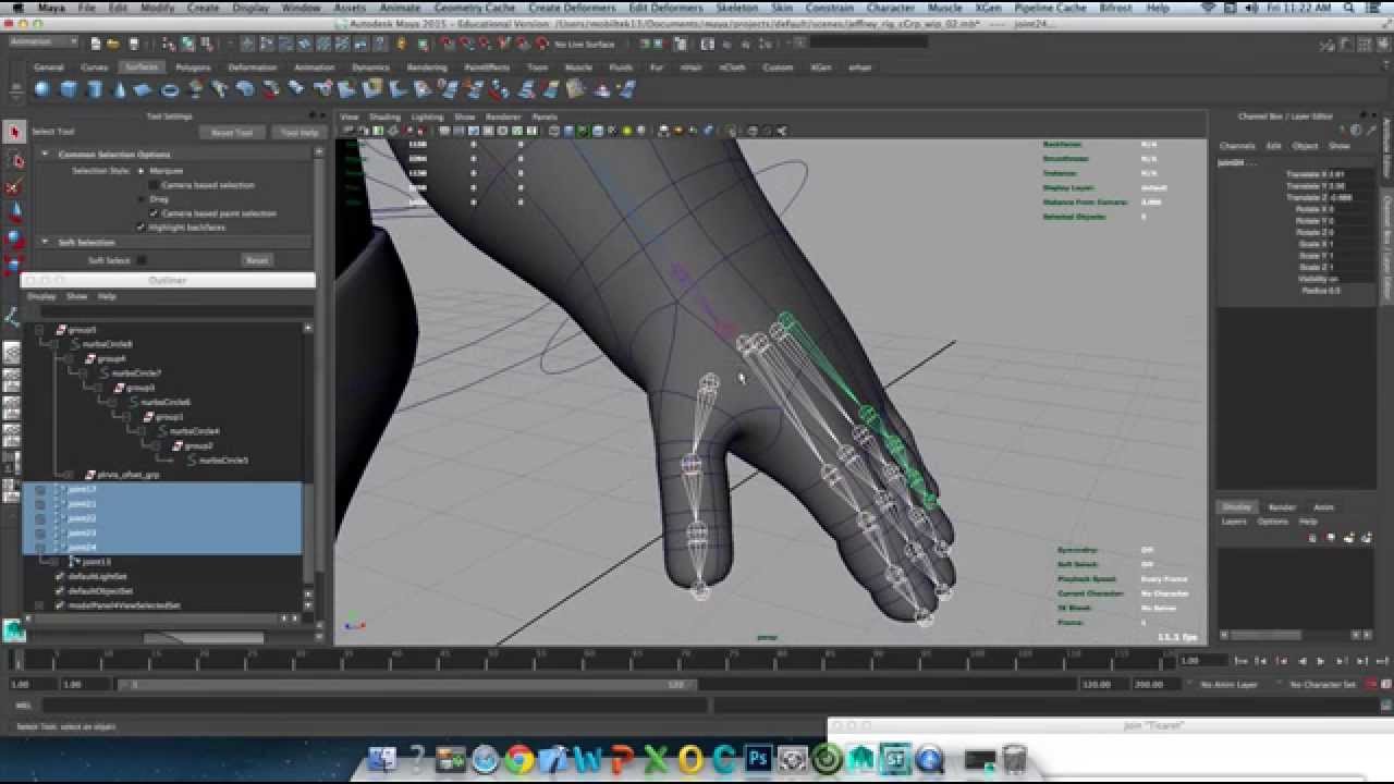 Autodesk Maya - Ders 13 | Karakter Rigleme 5