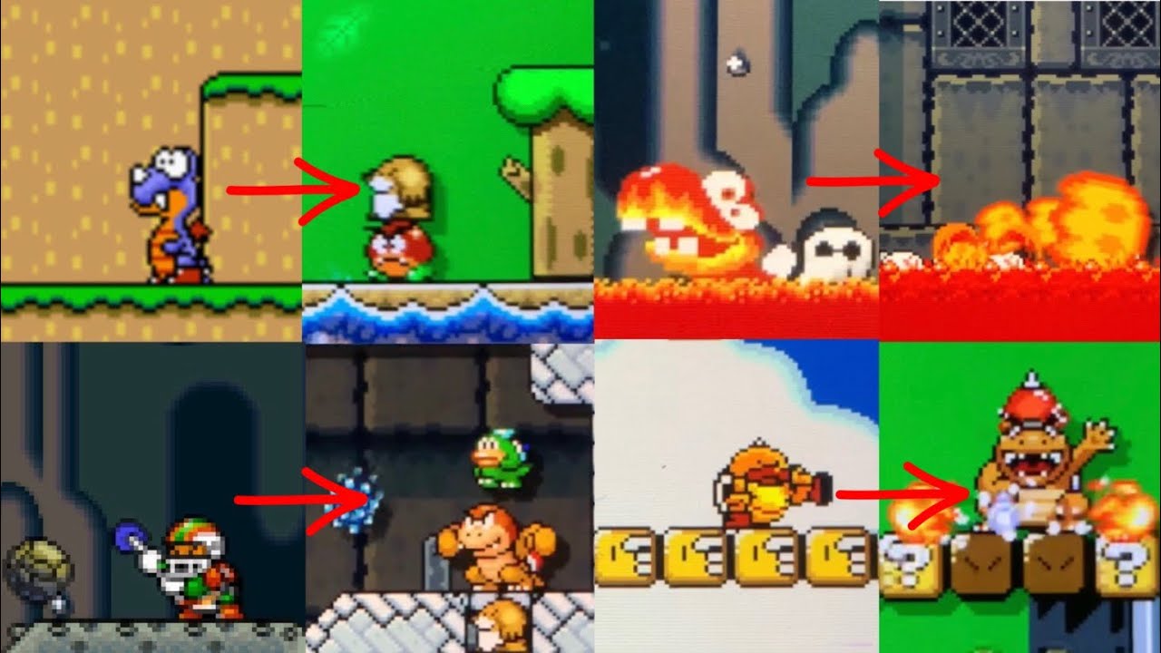 32 Things That Didn’t Make it Recreated in Super Mario Maker 2 (SMW edition)