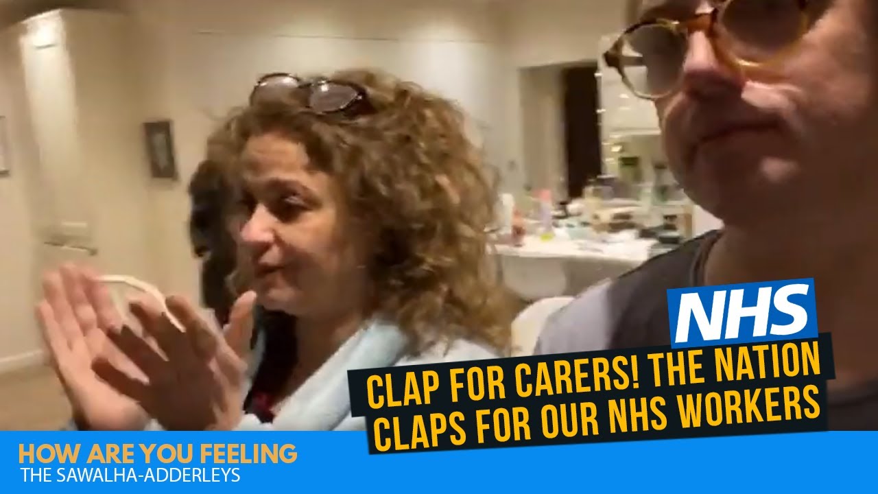 CLAP FOR CARERS! The NATION Claps for our NHS WORKERS !!!