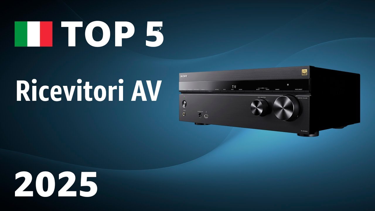 TOP—5. Migliori ricevitori AV 2025