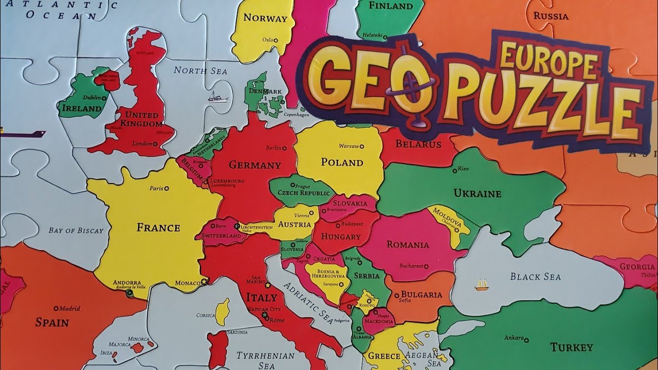 GEO PUZZLE EUROPE