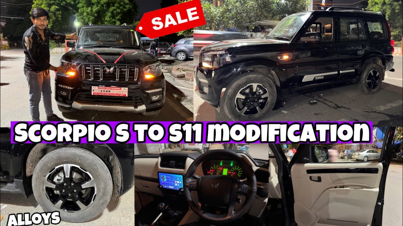 SCORPIO CLASSIC S MODIFIED TO S11 WITH PRICE ✅SCORPIO CLASSIC MODIFICATION ✅SCORPIO S TO S11