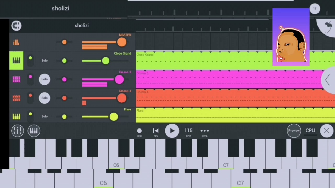 How to make simple amapiano track