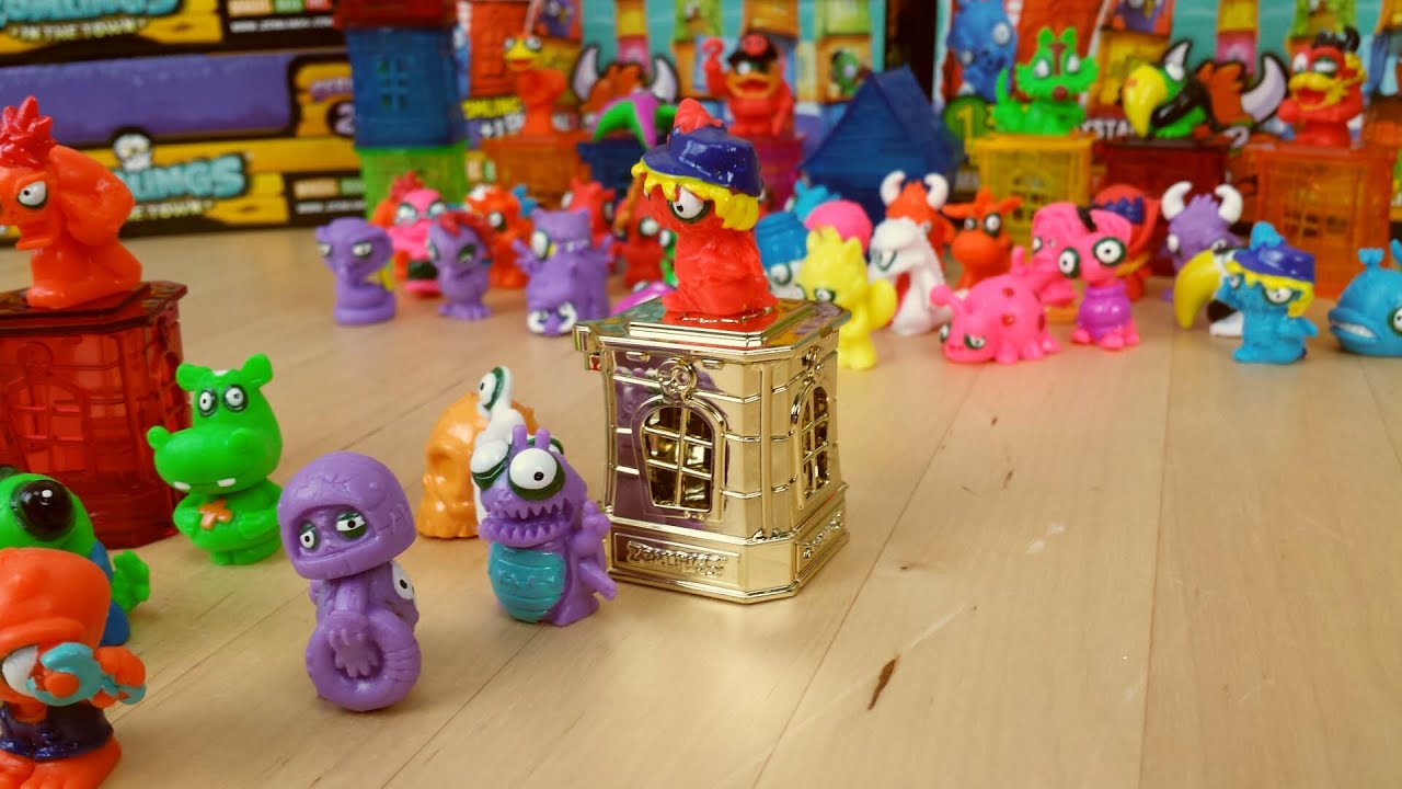 Zomlings Series 2 In The Town Gold Tower Ep5