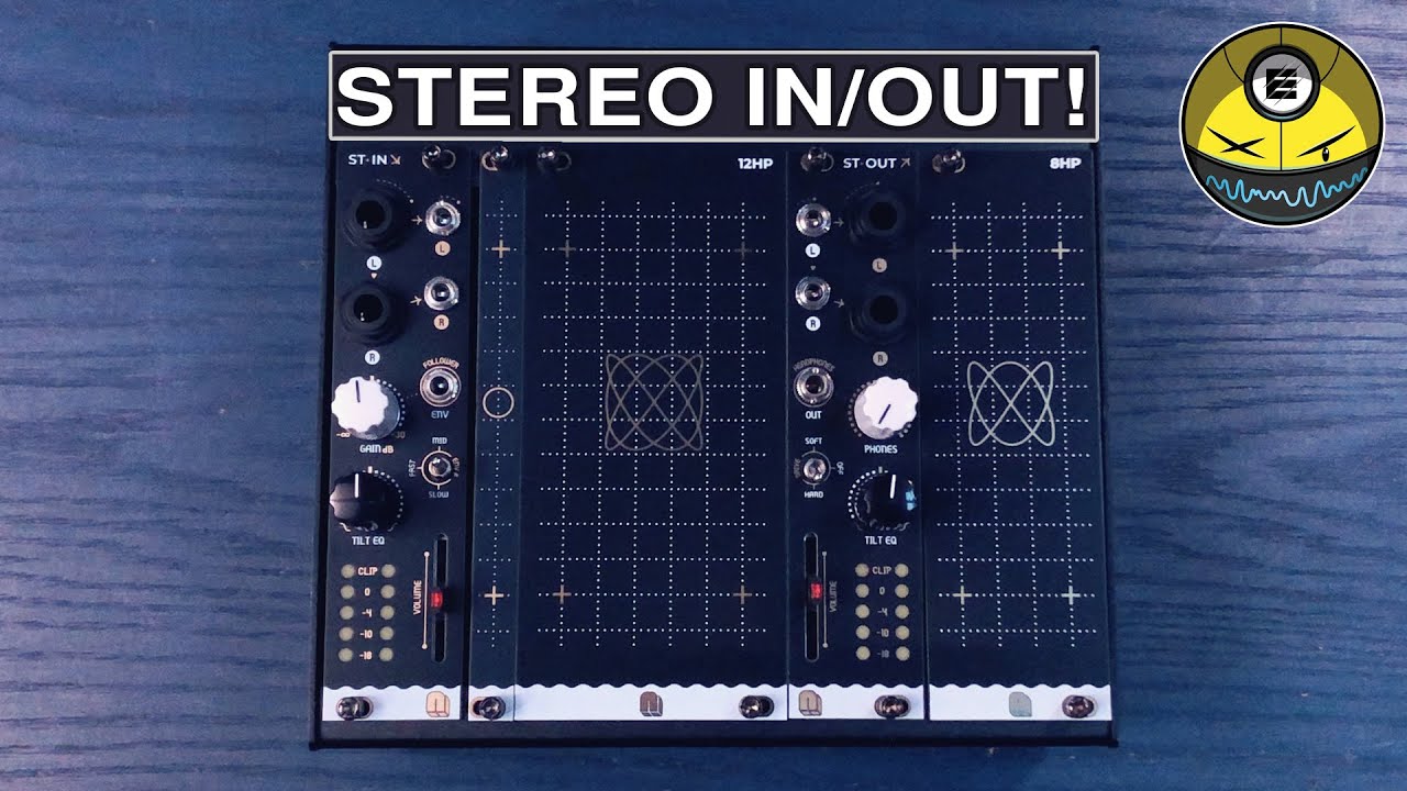 Модули Nano ST IN и ST OUT | Стереовходы/выходы для Eurorack! (Полное пошаговое руководство)
