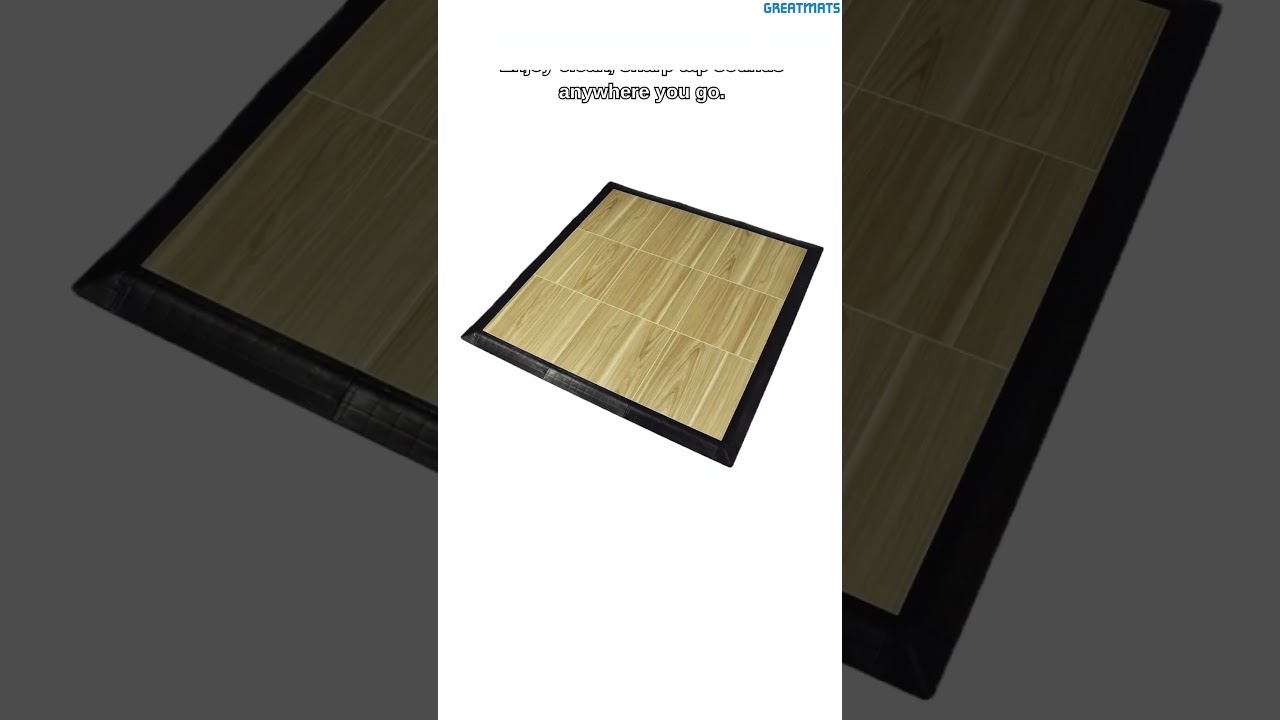 Step up your rhythm with DIY Tap Dance Floor Kits from Greatmats!