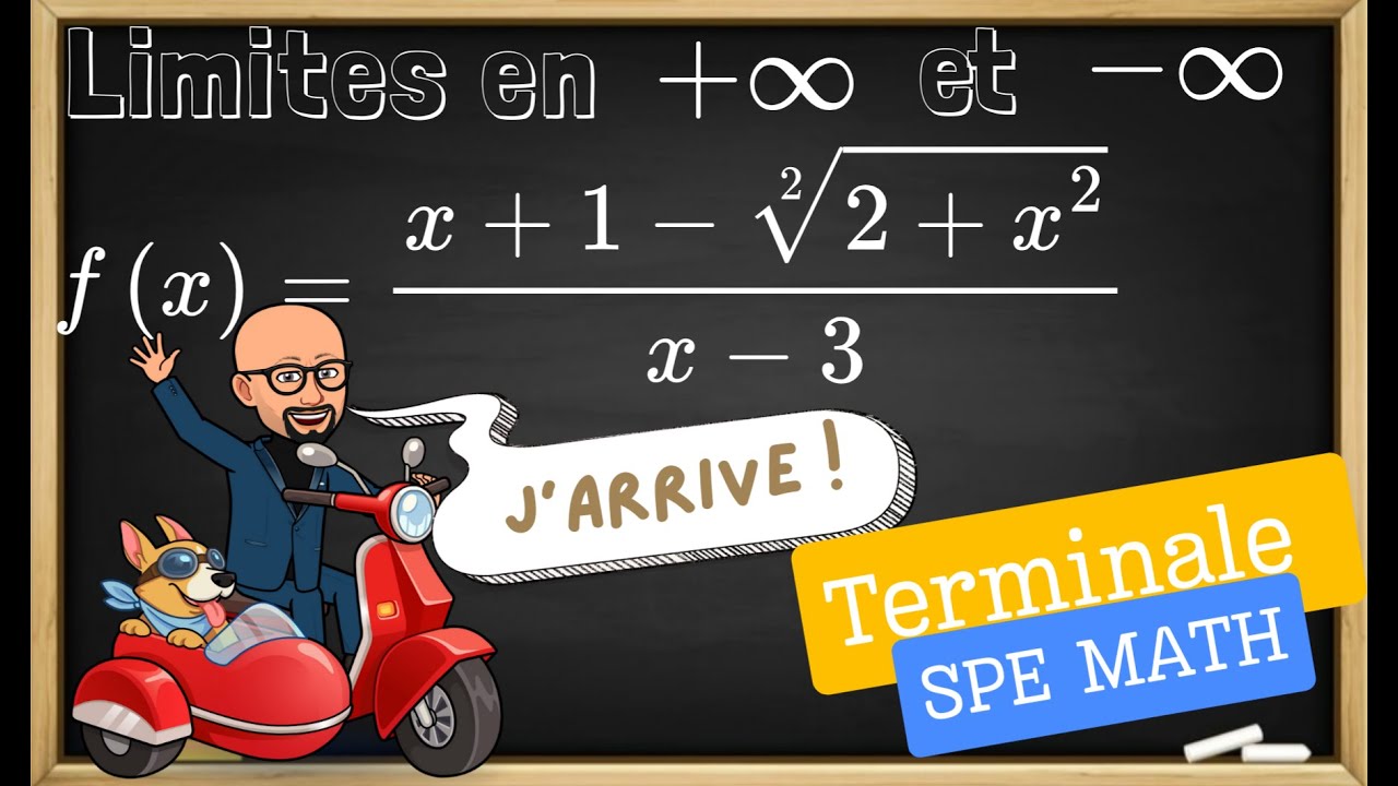 EXERCICE SUR LES LIMITES TERMINALE SPÉCIALITÉ MATHÉMATIQUES
