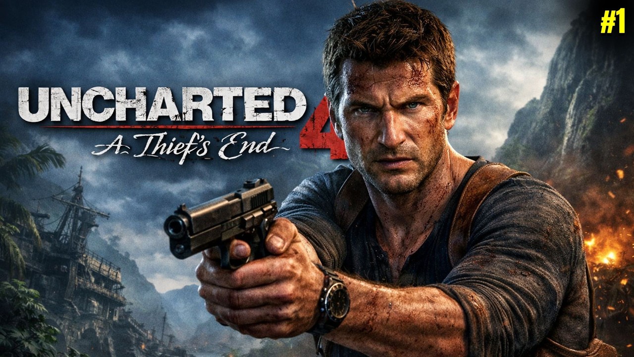 🔴Uncharted 4 Gameplay | Treasure, Guns & Chaos Begins | Accused Gamer