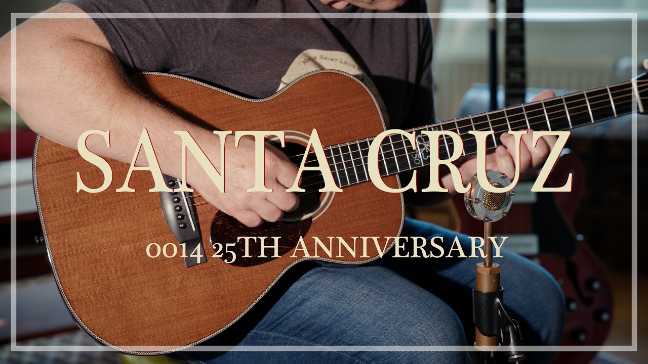 Santa Cruz OO 14-Fret Old Growth Mahogany Redwood 25th Anniversary played by Tom Punt | Demo