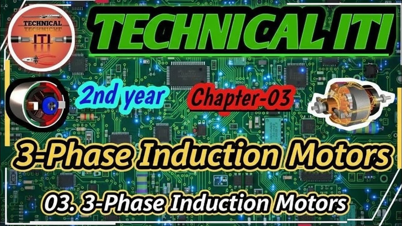 3 Phase Induction Motor | Motors and Controls | Motors Control Panel Diagram | Chapter#03 | Part#09