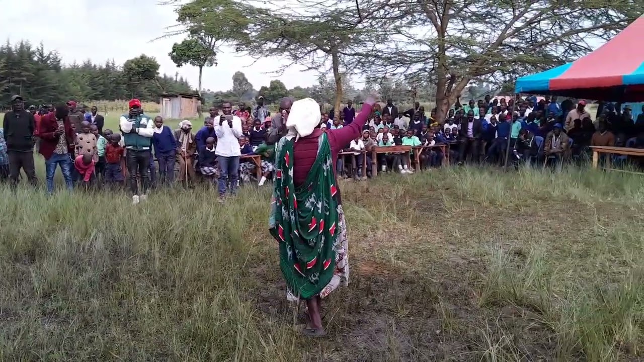 Hon Johana Ngong Ngeno ole kishara love from the residents.  powerful
