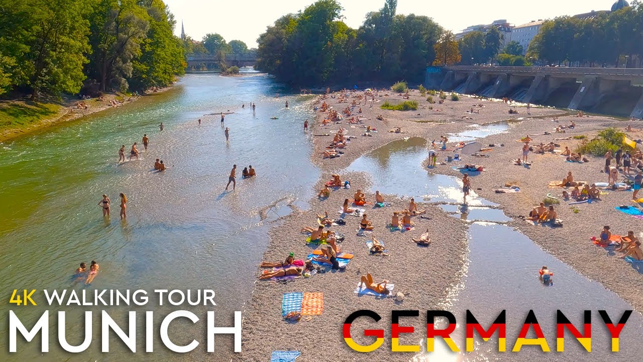 Munich, Germany - 4K Walking Tour - With Surrounding Sound [4k Ultra-HD 60fps]