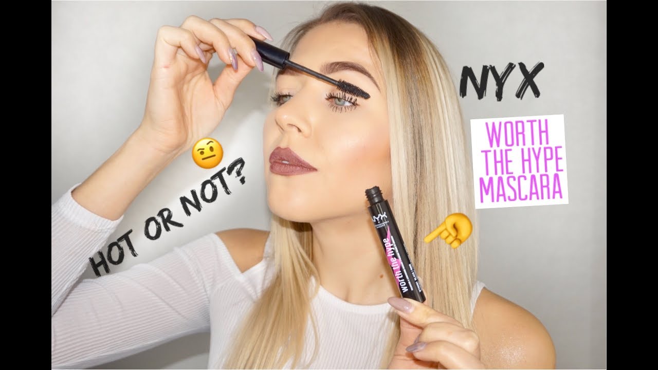 New NYX WORTH THE HYPE Mascara Review & Demo | Hot or Not?