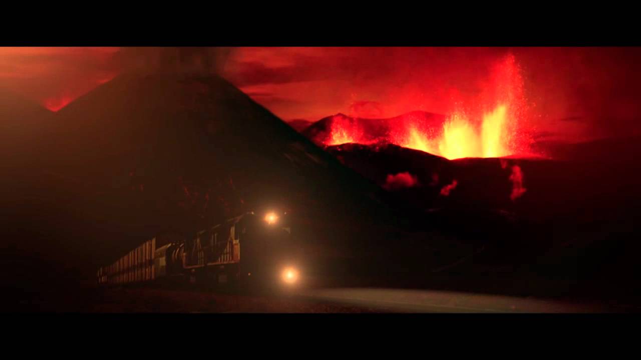 Train Matte Painting