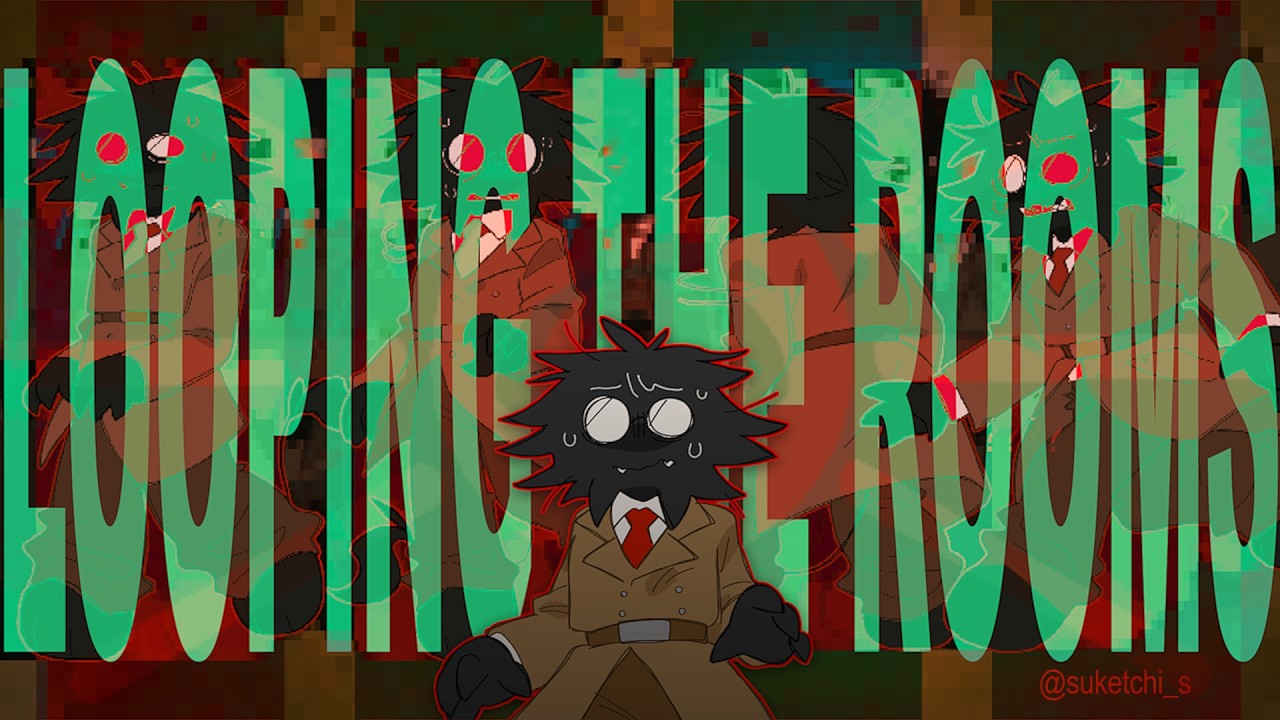 LOOPING THE ROOMS - animation meme (Regretevator)