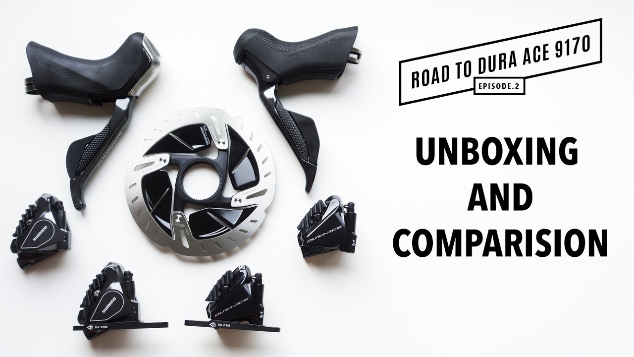 Dura Ace 9170 Disc brake unboxing, weight and Comparison