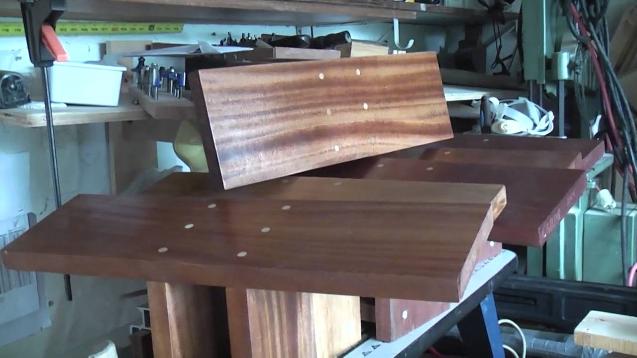 Woodworking; My Meditation Benches (kneeling benches)