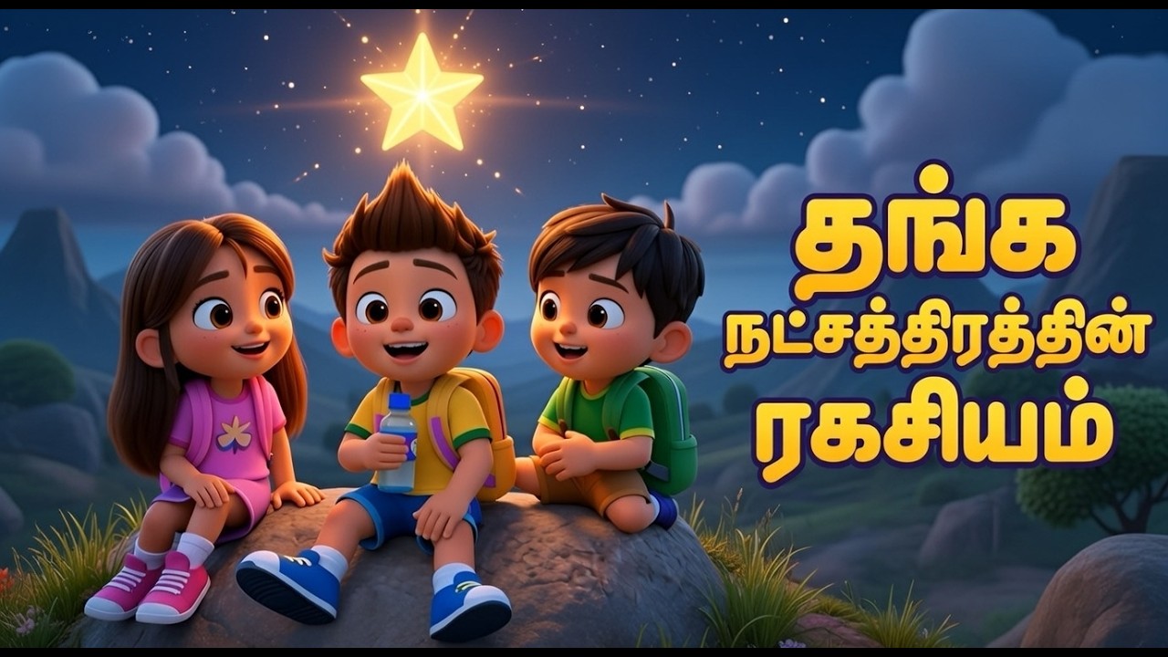 தங்க நட்சத்திரத்தின் ரகசியம் 🌟 | தமிழ் குட்டி சாகச கதை | Kutti Kadhai TV