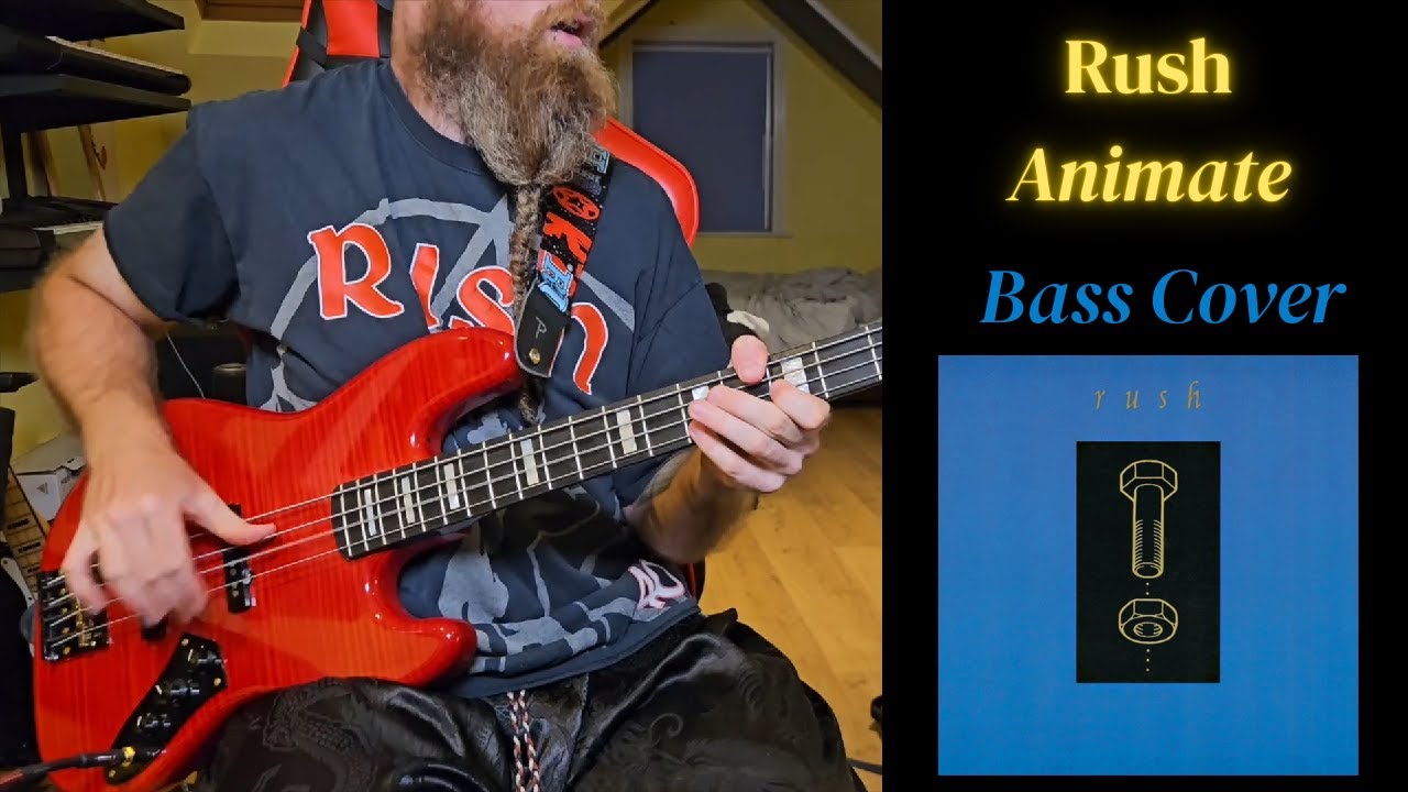 Rush - Animate bass cover